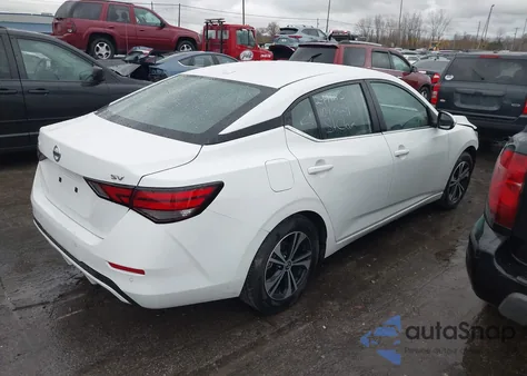 2023 Nissan Sentra Sv Xtronic Cvt z USA, uszkodzony, nr VIN 3N1AB8CV9PY240090